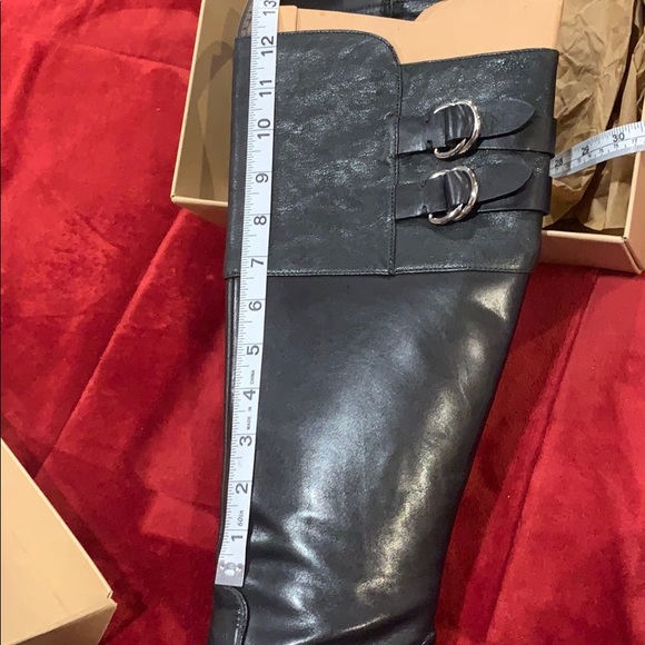 NWT Cole Haan  Tall black leather boots - Picture 9 of 12